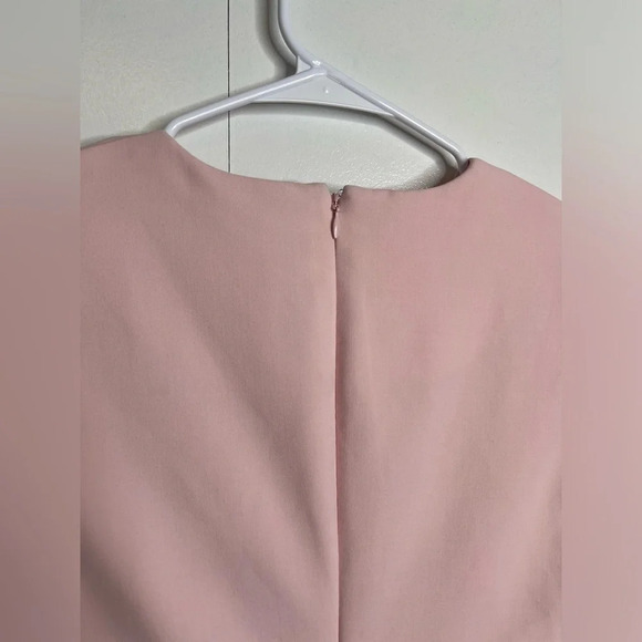 Likely - Bedford Rose Shadow Flutter Sleeve Pink Dress - size 2 - Picture 3 of 8